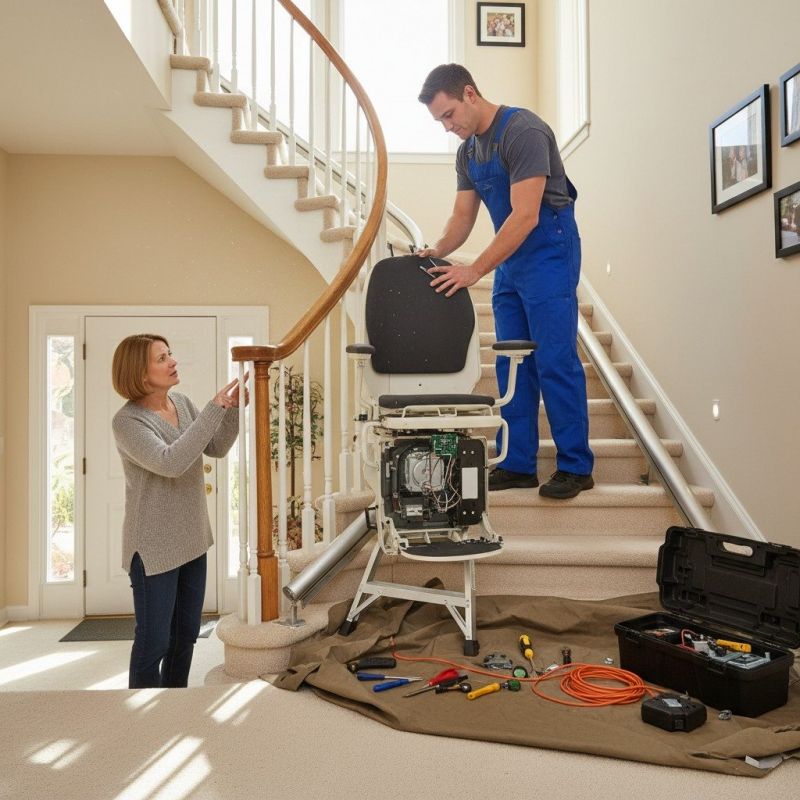 Loft Stairs Installation