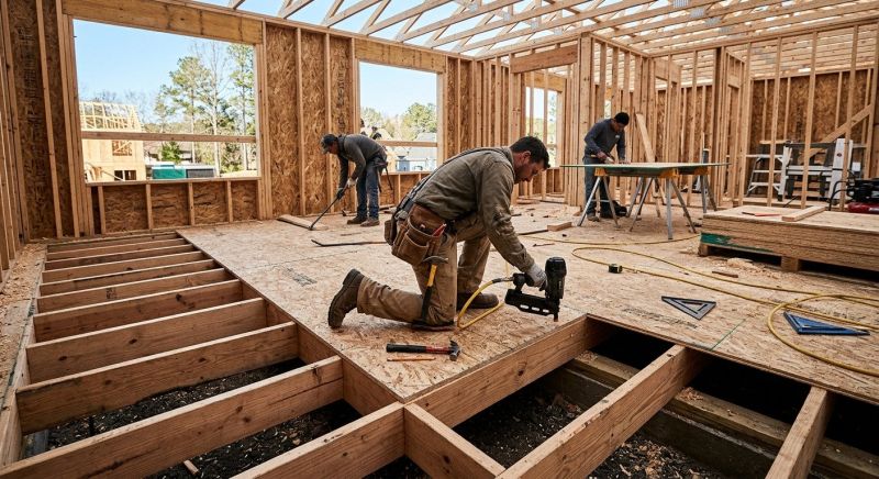 Subfloor Replacement in Wilmington, NC